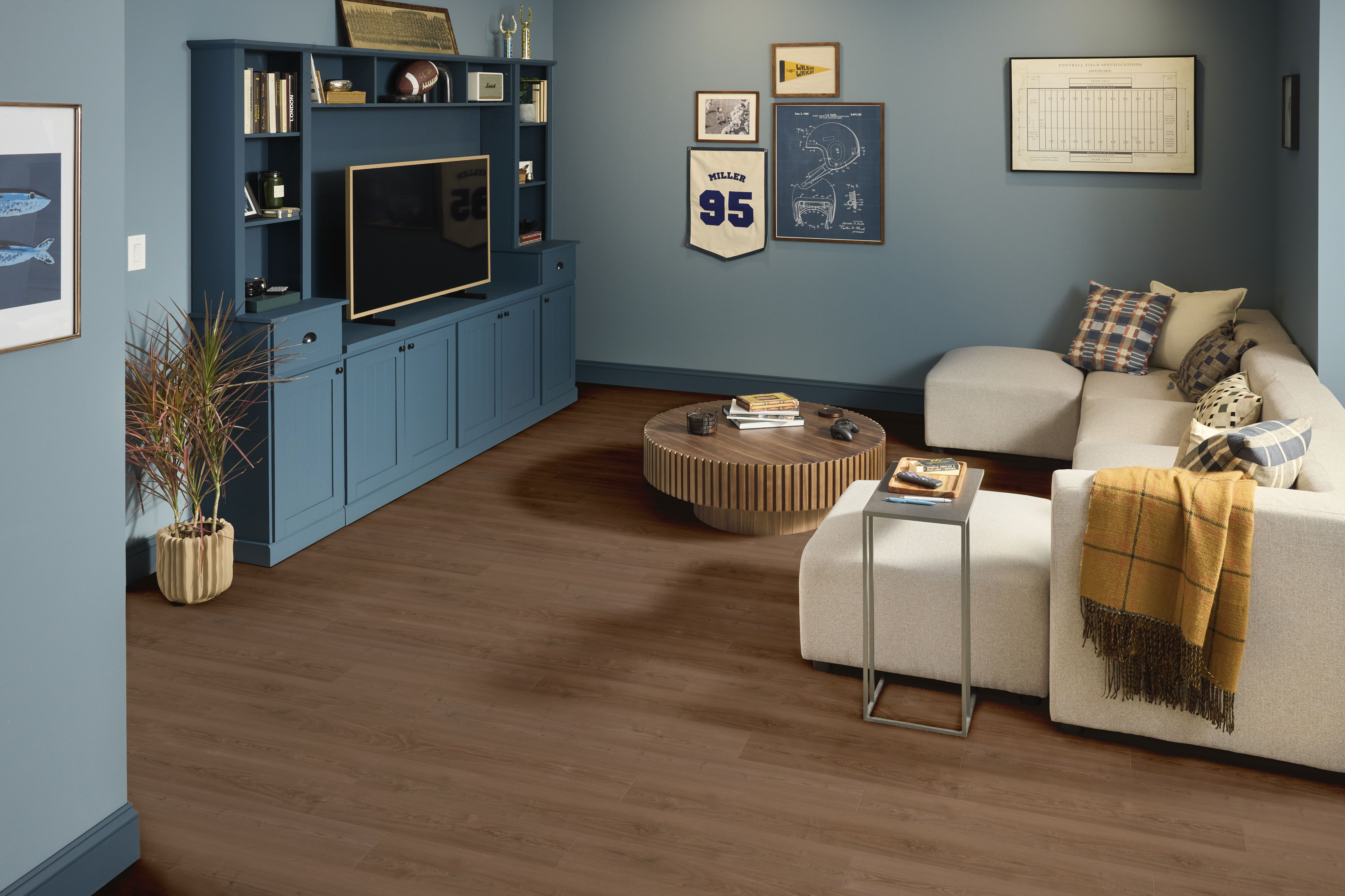 Titan Hd Plus Platinum - in Aged Saddle | Shaw Floors